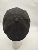 Erkek Klasik Kasket Sekiz Parça Siyah Renk - 9