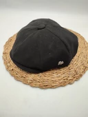 Erkek Klasik Kasket Sekiz Parça Siyah Renk - 1