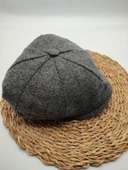 Balık Sırtı Erkek Klasik Kasket Sekiz Parça Füme Renk - 8