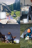 Taşınabilir Şarjlı Kamp Lambası – Mıknatıslı, Askılı, 3 Modlu Işık, Hafif Projeksiyon Lamba - 4