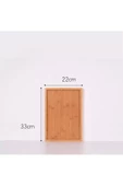 Bambu Çok Amaçlı Düzenleyici Sunum Tepsisi (33 Cm X 22 Cm) Royaleks-81287 - 7