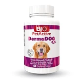 Biopetactive Çiğneme Tableti Dermadog 0,5 (Yucca, Biotin Katkılı Sarımsak Tablet- 150) 75Gr - 1