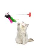 kedi fare oyuncağı vantuzlu - 2