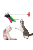 kedi fare oyuncağı vantuzlu - 3