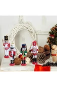 Nutcracker Fındıkkıran Yılbaşı Süsü 12cm 4lü Set - 1
