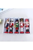 Nutcracker Fındıkkıran Yılbaşı Süsü 12cm 5li Set - 2