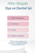 Altınbaşak Oya ve Dantel İpi 20 gr - Royaleks - No: 646 - 2