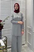 Elfida Triko Takım Gri - 7