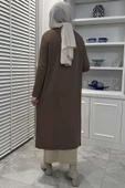 Manolya Sütlü Kahve Triko Hırka - 8