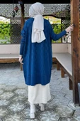 Arzu Triko Tunik İndigo - 5