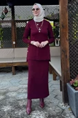 Sezen Triko Takım Bordo - 1