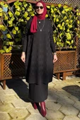 Arzu Triko Tunik Siyah - 6