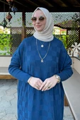 Arzu Triko Tunik İndigo - 2