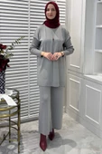 Elfida Triko Takım Gri - 1