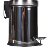 Doğrular Perilla Paslanmaz Pedallı Çöp Kovası  20 Litre - 1