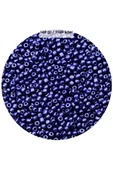 Lacivert Renk 4 mm Yaklaşık 1100 adet / 100 gram Cam Boncuk Oya Yazma Bileklik ve Kolye - 1
