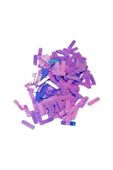 Mor 15 x 5 mm Dantel Oya Yazma Halhal Abiye Lazer Kesim Pul 1000 adet / 40 gram - 3