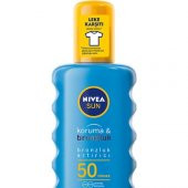 Nivea Sun Koruma ve Bronzluk Arttırıcı Güneş Spreyi 50 200 ml - 1