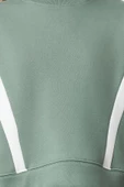 Tarz Regular Bisiklet Yaka Düşük Kol Regular Normal Kalıp Örme Sweatshirt - 3