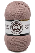 1 Adet Madame Cotton El Örgü İpi Yünü 100 gr 057 Açık Kahve - 1