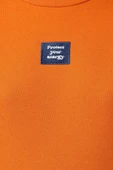 Bisiklet Yaka Düşük Kol Uzun Reaxed Rahat kalıp Slogan Baskılı Kalın Polarlı Örme Sweatshirt - 3
