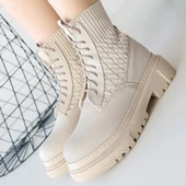 Utag Bej Cilt Bağcıklı Bot - 4