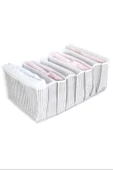 Çizgili Akordiyon Organizer L Boy 24x37x18 Cm Royaleks-EV354 - 1