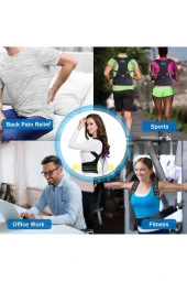 Medikal Dik Duruş Korsesi Kamburluk Önleyici Omuz Sırt Korsesi thumbnail 4
