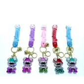 Taşlı Ayıcık Silikon Anahtarlık thumbnail 1