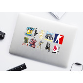 Cs:GO 10'lu Yapışkanlı  Stciker Set(Laptop ve Telefon Kılıfı İçin Uyumlu) - 1