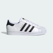 adidas Süperstar J Foundation Fu7712 Sneaker Unisex Spor Ayakkabı Beyaz-siyah - 2