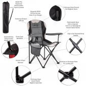 Sportlife Evolite Nature Katlanabilir Kamp Koltuğu 2li Set Gri - 4