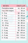 Melek Kanatlı % 100 Pamuk 5'li Kız Bebek Hastane Çıkış Seti - 2