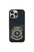 Santa Barbara Polo & Racquet Club Sbprc Iphone 16 Pro Max Uyumlu Kılıf Abner Içi Süet Nakış Desenli Kartvizitli Kapak - 1