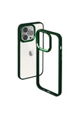 Buff Labs iPhone 15 Pro Max Uyumlu  New Air Bumper Kılıf Green - 5