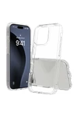 Buff Labs Buff iPhone 16 Pro Air Hybrid Şeffaf Kılıf Crystal Clear - 1