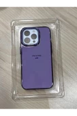 Piili Uyumlu Iphone 14 Pro Metal Armor Kilif Mor - 1
