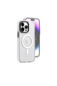 Piili Iphone 15 Pro Max Uyumlu Ikon Magsafe Kilif şeffaf - 1