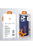 HDD 15 Pro Max Uyumlu Kılıf Mükemmel El Tutamaçlı Standlı Kapak - 6