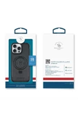 Santa Barbara Polo & Racquet Club Sbprc Iphone 16 Uyumlu Kılıf Aleminyum Standlı Magsafe Pu Deri Mekanik Tuşlu Primo Kapak - 5