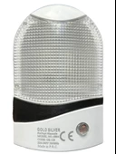 Gold Silver (8 Adet) GS-120 Fotoselli Gece Lambası Fiş Priz (Beyaz Işık) - 2