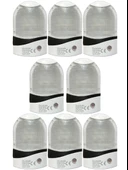 Gold Silver (8 Adet) GS-120 Fotoselli Gece Lambası Fiş Priz (Beyaz Işık) - 1