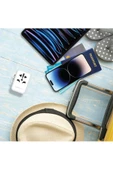 Momax 20W 1-World 5-Port AC Seyahat Piriz Dönüştürücü Charger (Beyaz) - 6