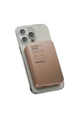 Momax Q Mag X2 20000 Mah Magsafe Powerbank Kablosuz Powerbank Desert Titanium - 1