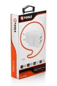 Ktools Life 12w 2.4 Amper 2 Usb Girişli Hızlı Şarj Cihazı Adaptörü Universal thumbnail 2