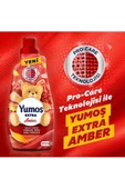 Yumoş Extra Konsantre Çamaşır Yumuşatıcısı Amber 2 x 1440 ML - 4