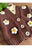 EL EMEĞİ PAPATYALI ÇOCUK CROP HIRKA - 3