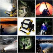 Barnetta BR S100 30W COB LED USB Projektör El Feneri - 3