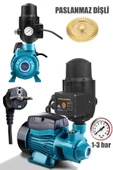 DEKO TURKEY Elektrikli 220V Otomatik Sistem Metal Dişli 2 Kat 2 Daire Su Pompası 0.50HP Ev Tipi Paket Hidrofor - 2