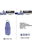STAXX POWER Staxx Pro Çelik Gövdeli Titreşimli Dalgıç Su Pompası Dalgıç Motoru 1/2'' 35mt Su Çeker - 3